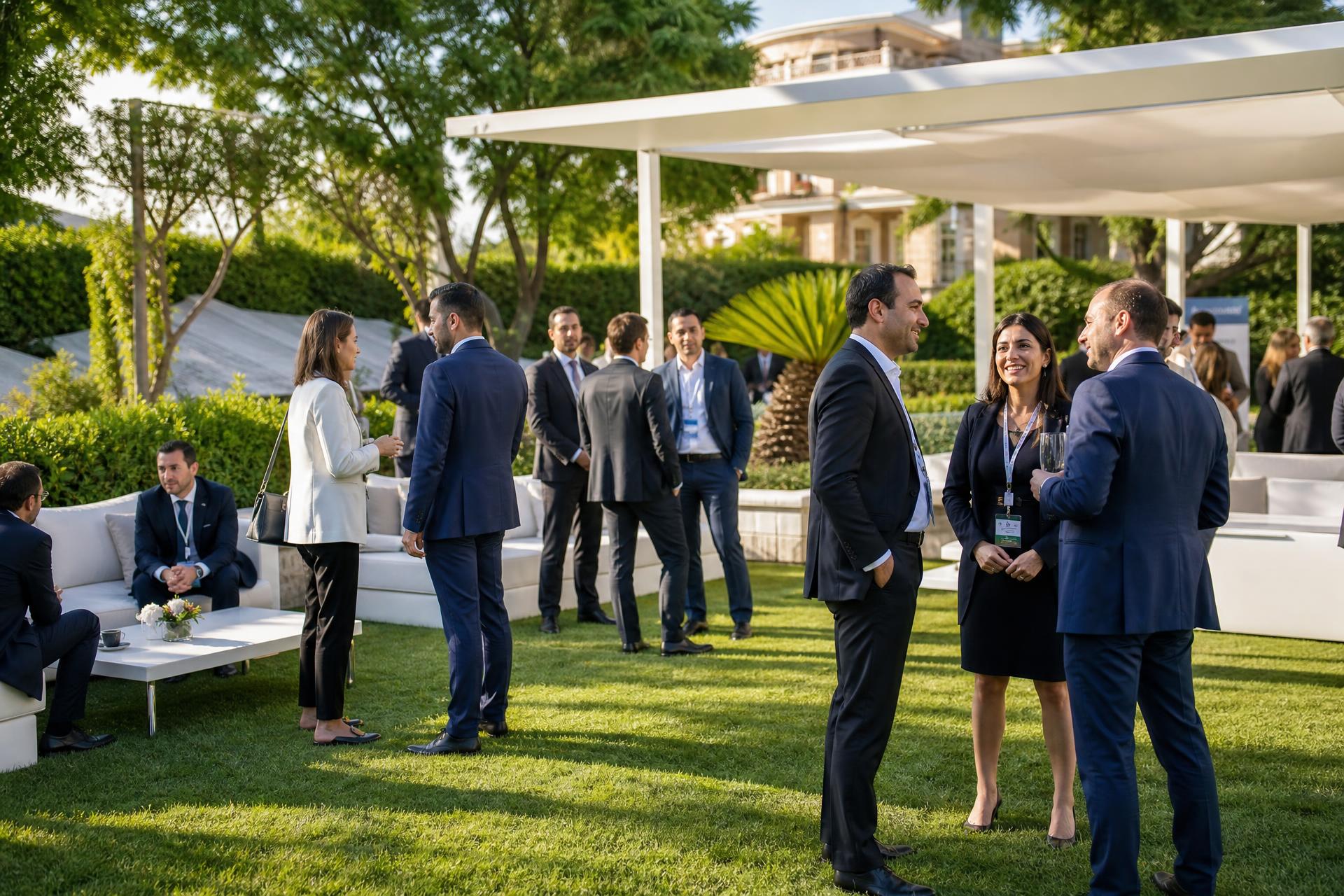 Gartenempfang im Business Club Hamburg